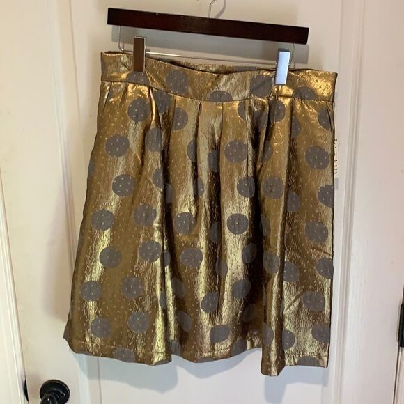 New Isani for Target good and silver dot skirt - Picture 1 of 5